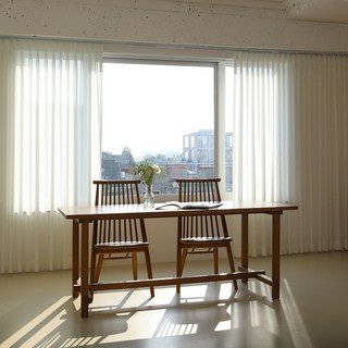 창안애 도톰 쉬폰커튼 차르르 레이스 나비주름090x26