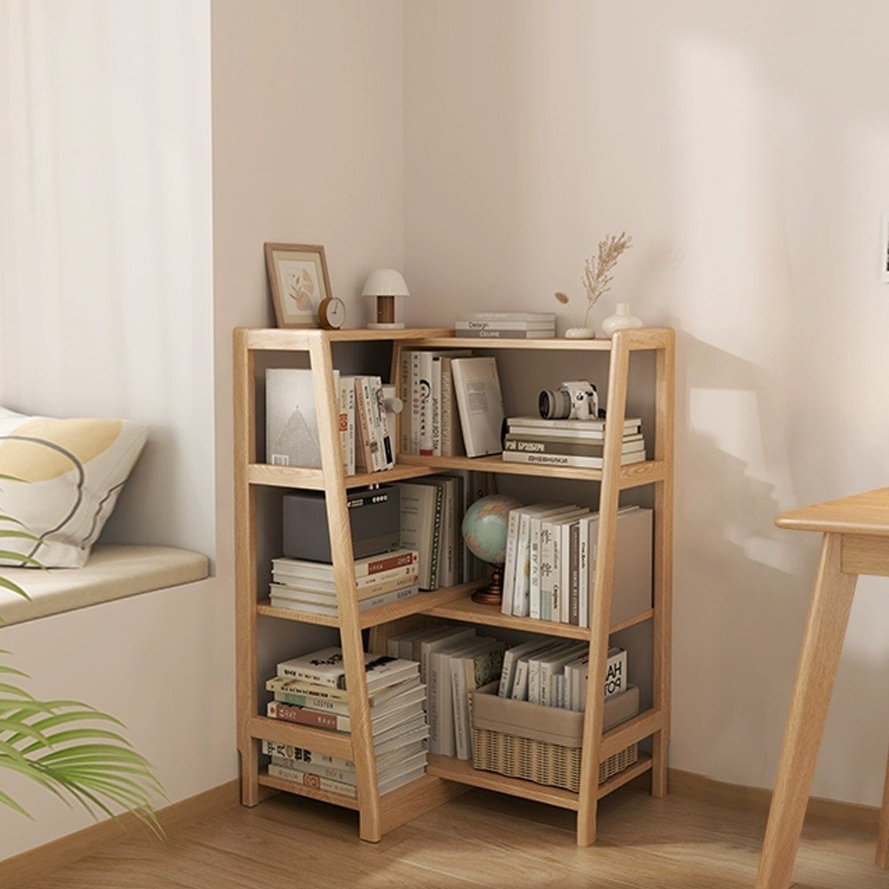 하루꿈 DIY 선반 책장 확장 가능 오픈형 자유 조합 모듈 책장 디자인 다용도 정리 책꽂이, 3단, 브라운 상세 이미지 1