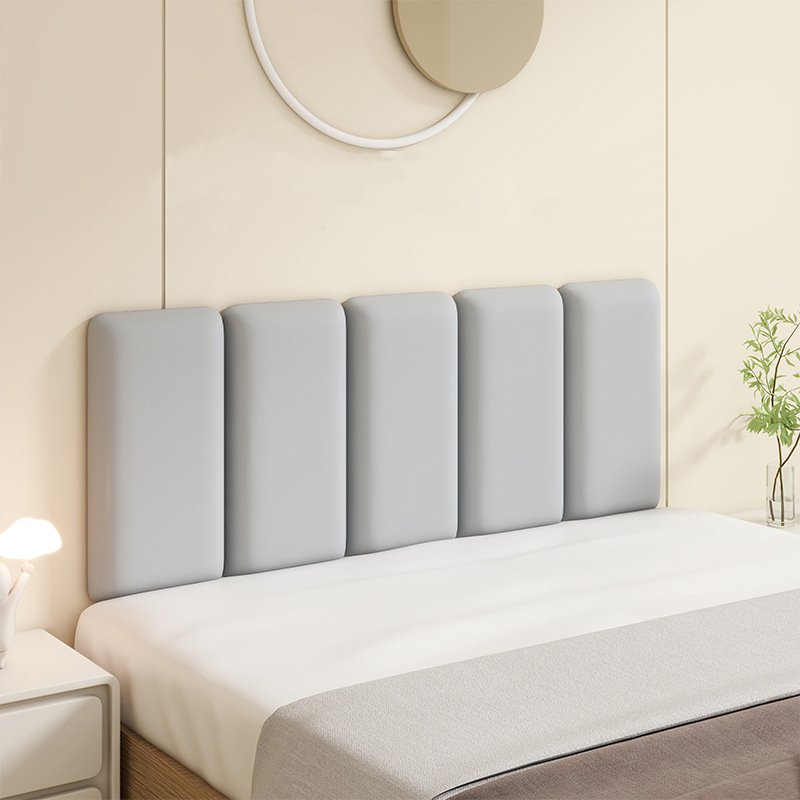 Fowod 충돌 방지 벽쿠션 푹신한 고탄성 스티커식 보호대 패드, 3개, 회색할인 상세 이미지 1