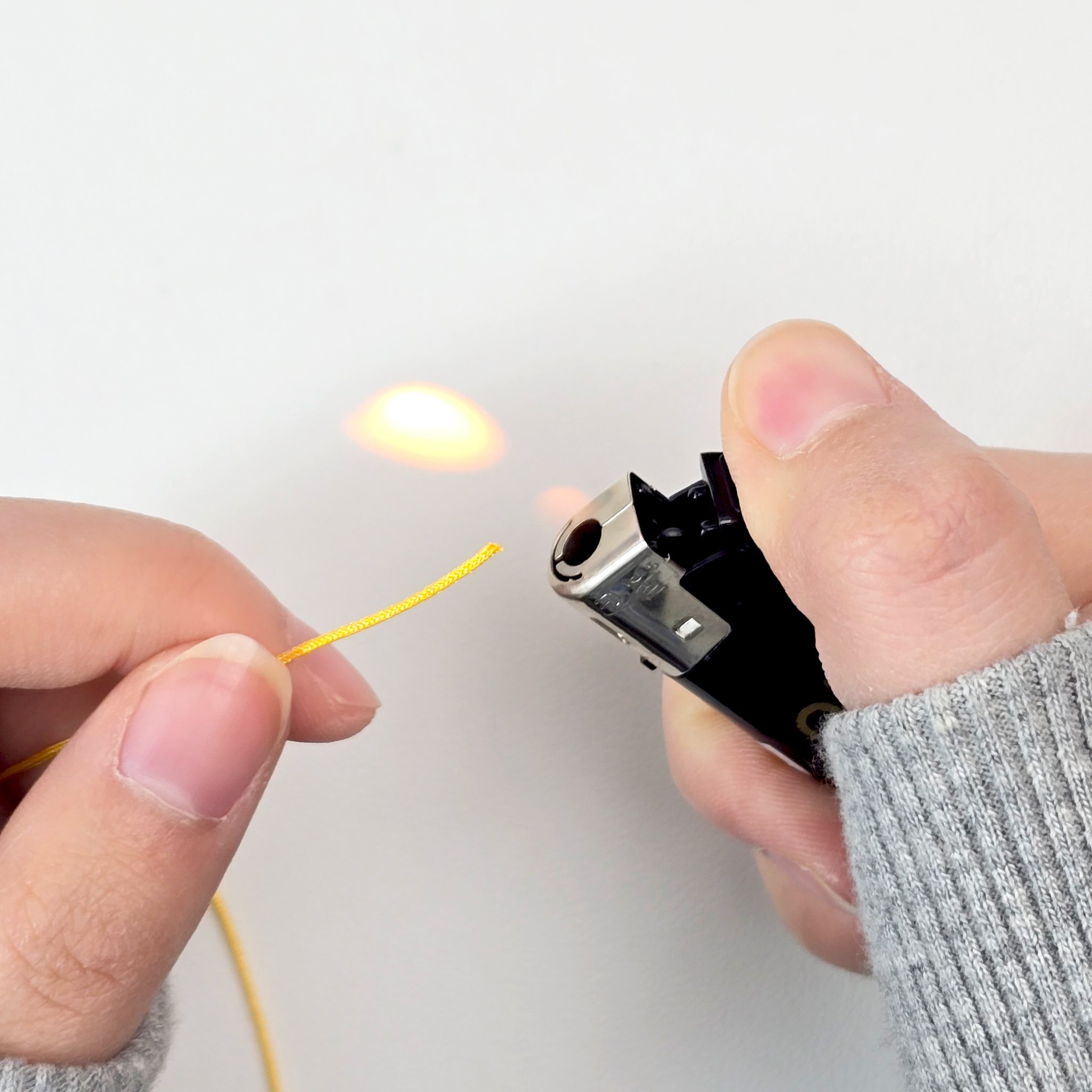 나일론 매듭실 0.8mm 팔찌 만들기 재료, 블랙, 1개 상세 이미지 1