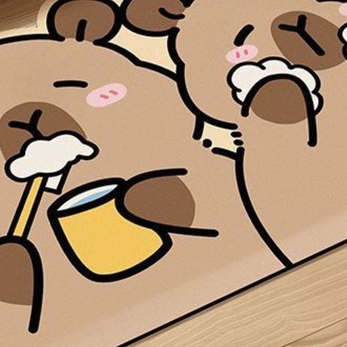 다다랜드 카피바라 빨아쓰는 규조토 발매트, 치카치카 카피바라 상세 이미지 1